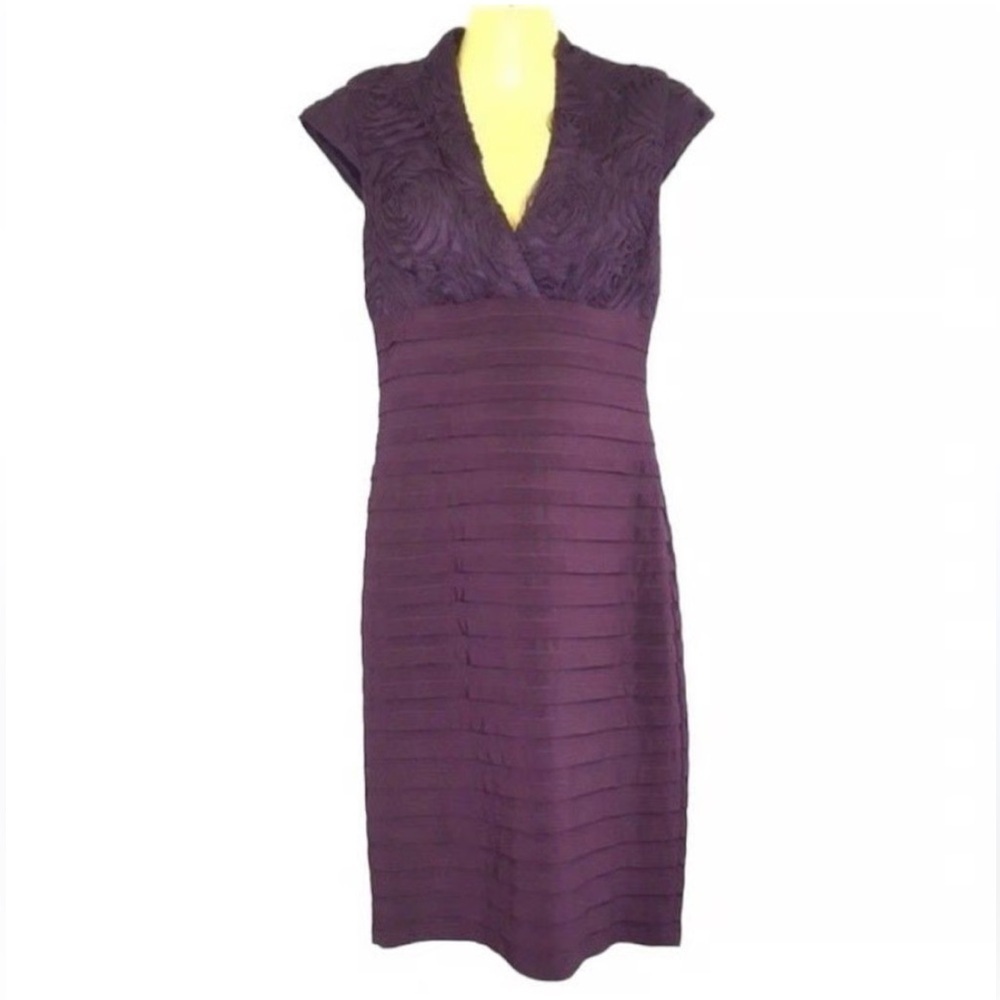 Xscape by Joanna Chen Purple Occasion Dress Sz 18W